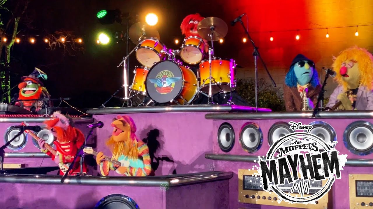 Dr. Teeth and the Electric Mayhem perform at the Hollywood premiere of 