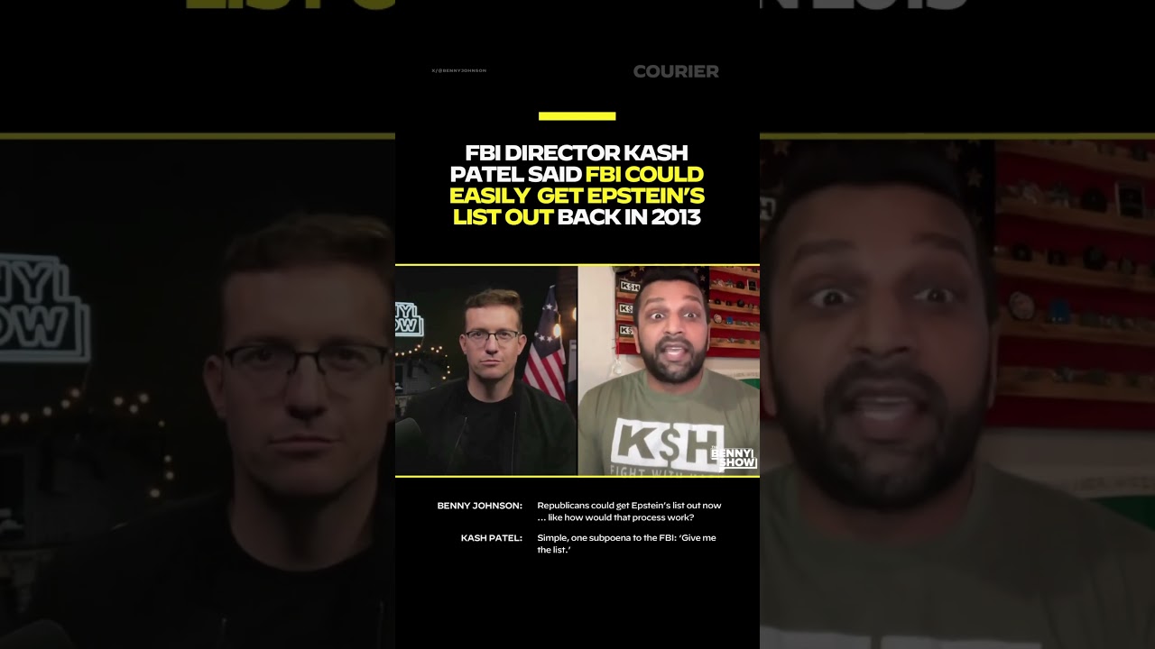 FBI Director Kash Patel said FBI could easily get Epstein&rsquo;s list out back in 2013.