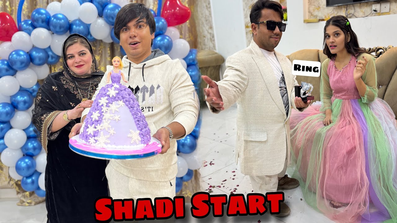 Saba Or Choto Ki Engagement Krwa Di 😍 Shadi Start 🥳