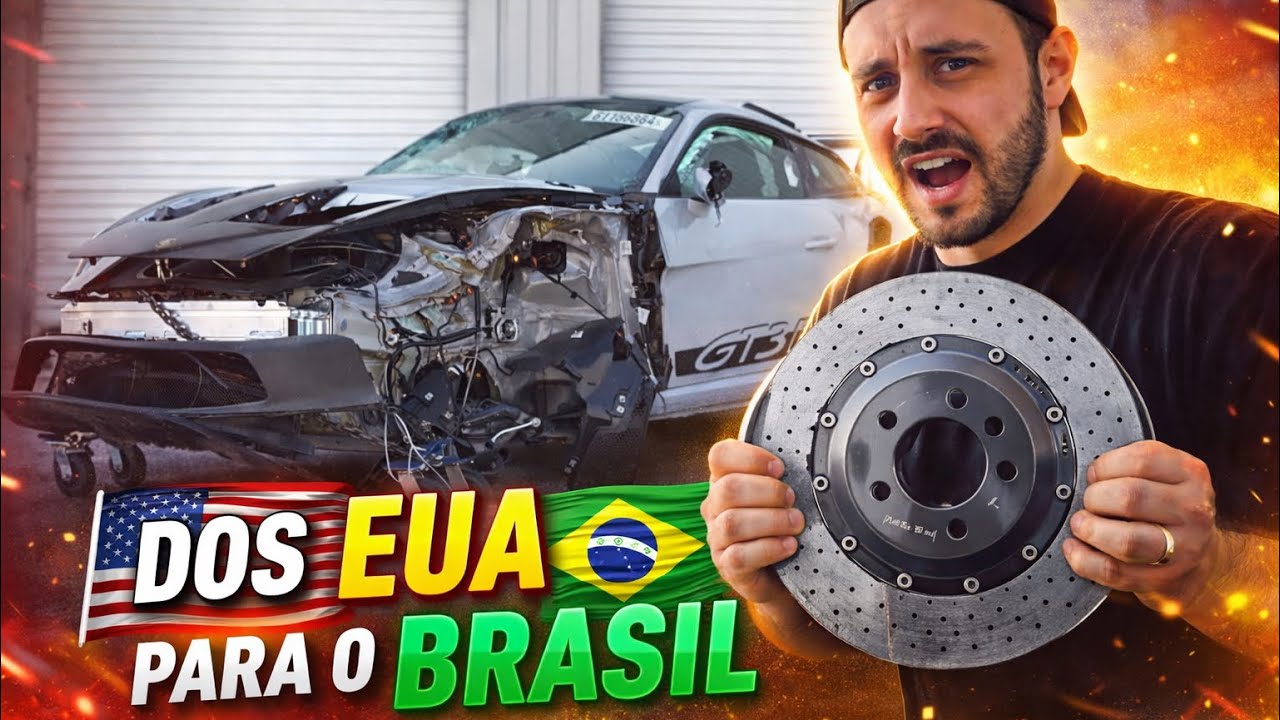 ENVIEI PEÇAS P/ UM GT3 RS NO BRASIL! VALEU A PENA?