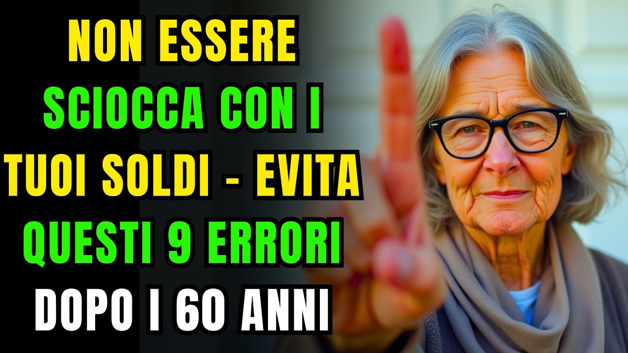 9 cose che le donne anziane SCIOCCHE fanno con i loro soldi (ATTENZIONE)
