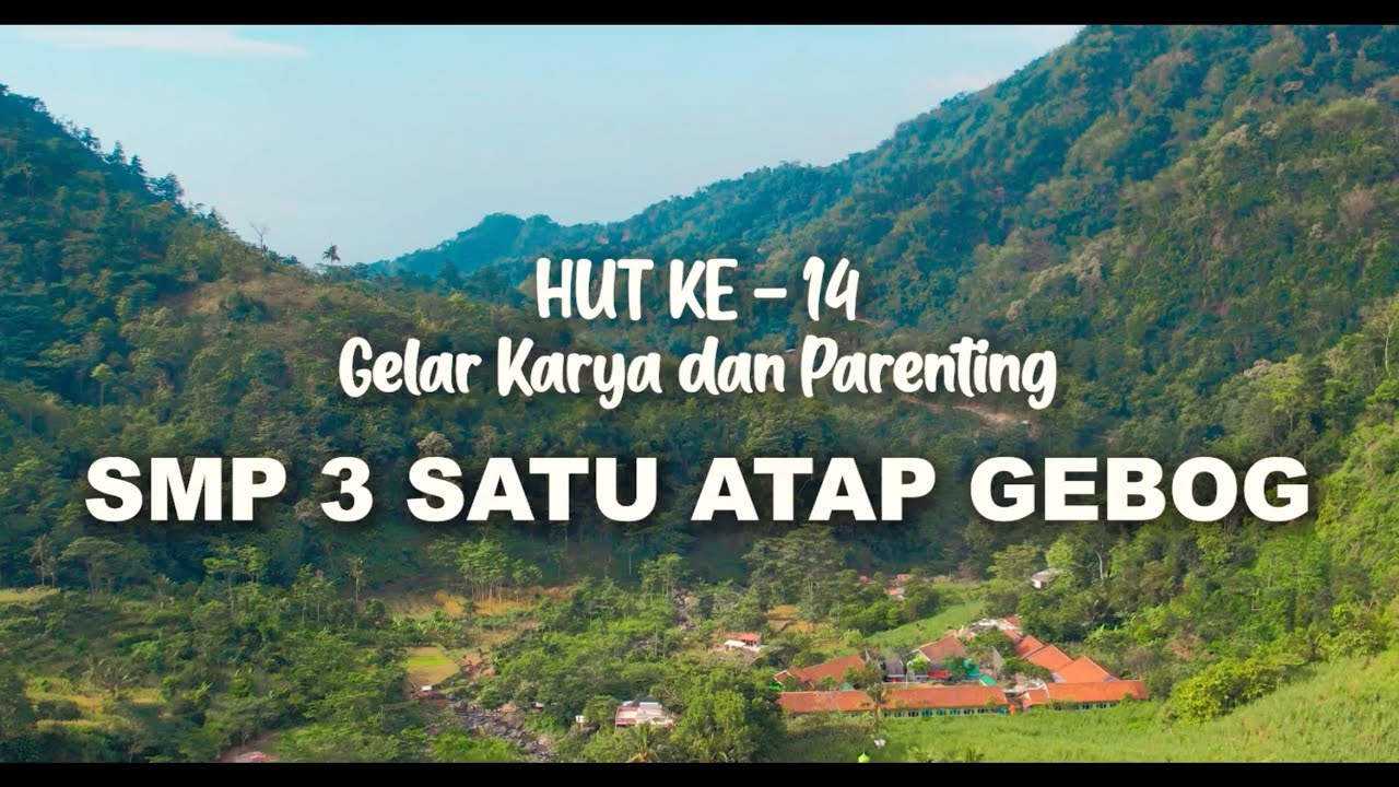 HUT ke - 14 SMP 3 Satu Atap Gebog