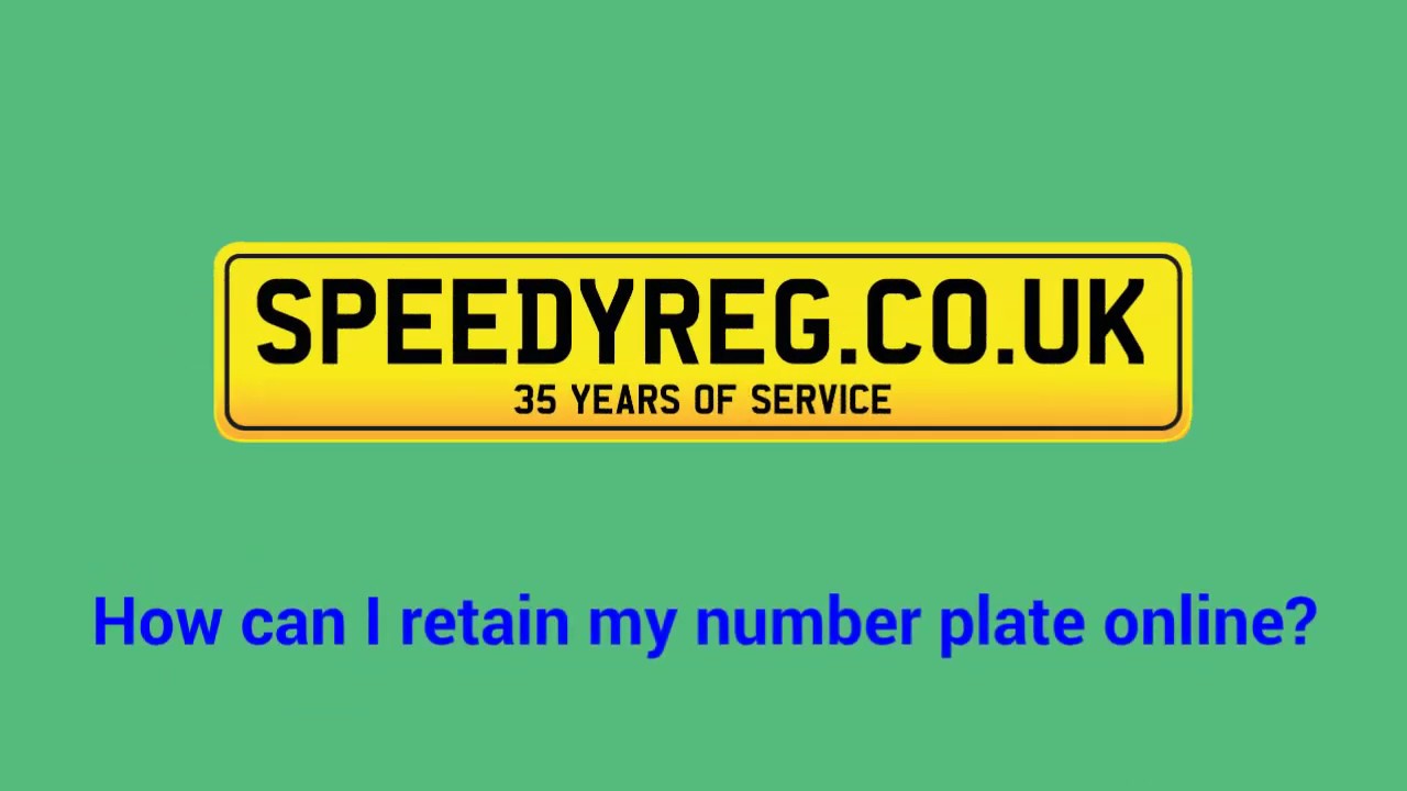 How To Retain Number Plates Online - Step-by-Step Guide