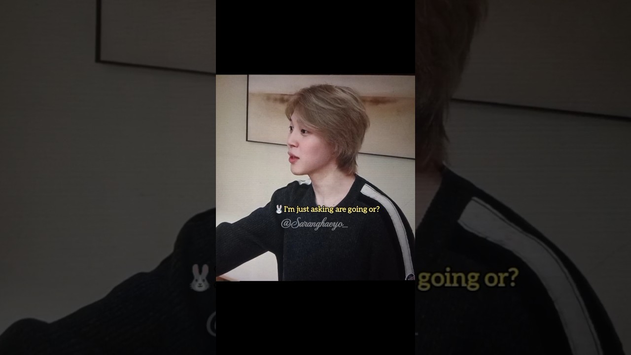 Jimin hit Jk with slippers but he didn't hit back him🥹🫂😩