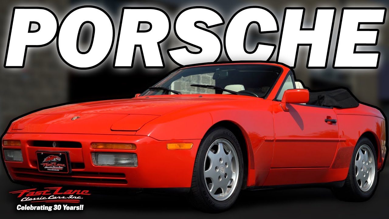 1990 Porsche 944 S2 Cabriolet - For Sale at Fast Lane Classic Cars!