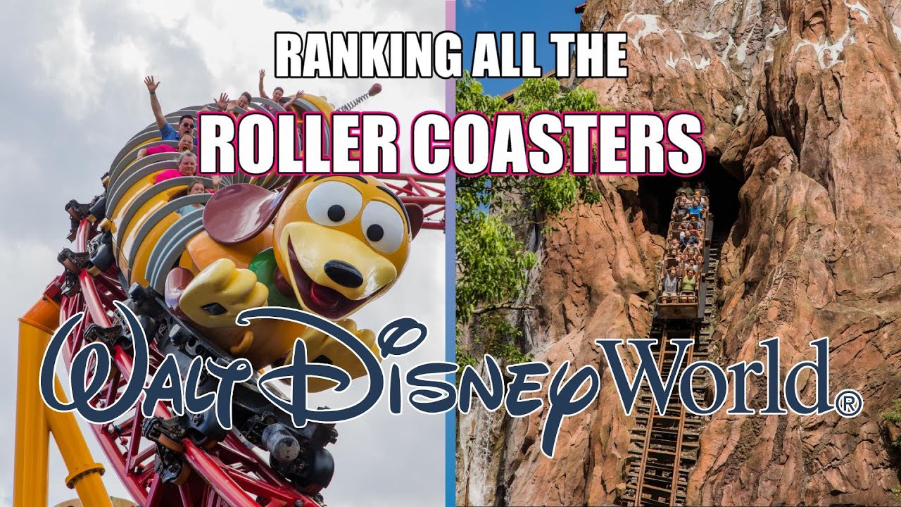 Ranking all the Roller Coasters at Walt Disney World (Orlando, FL)