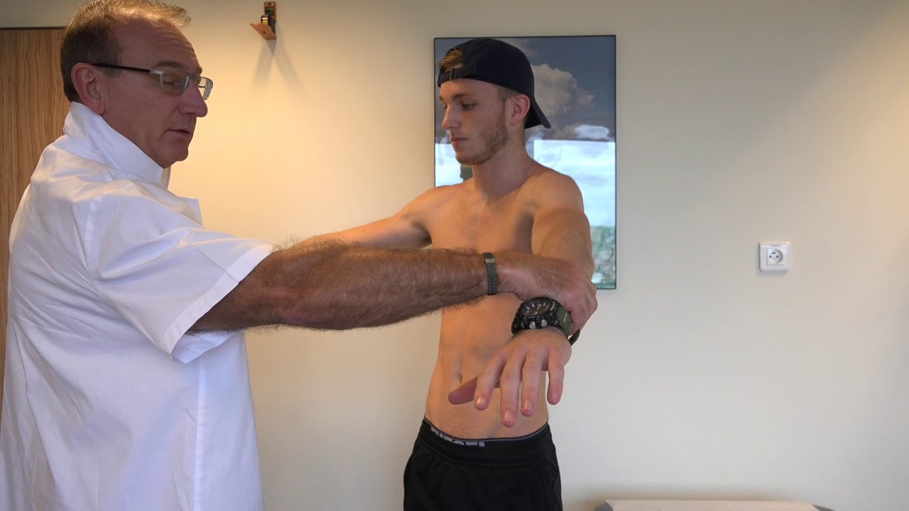 Testing musculaire de l'épaule