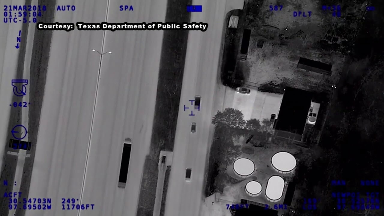 Austin bomber suspect's car exploding | DPS video