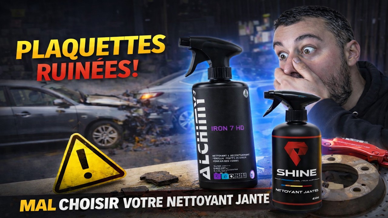 Le DANGER des Nettoyants jantes sur tes freins !! ATTENTION
