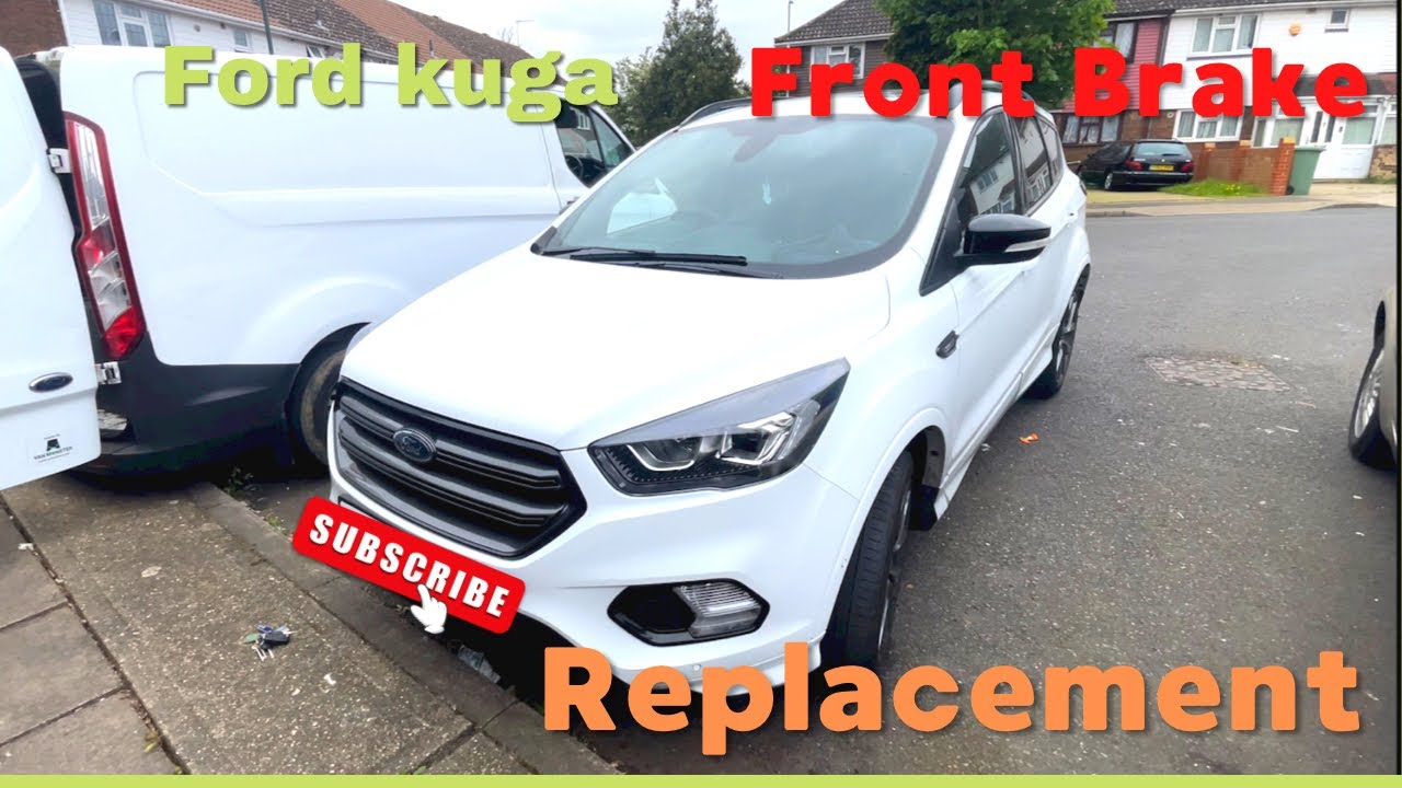 How to replace front brake disc and pads on Ford Kuga