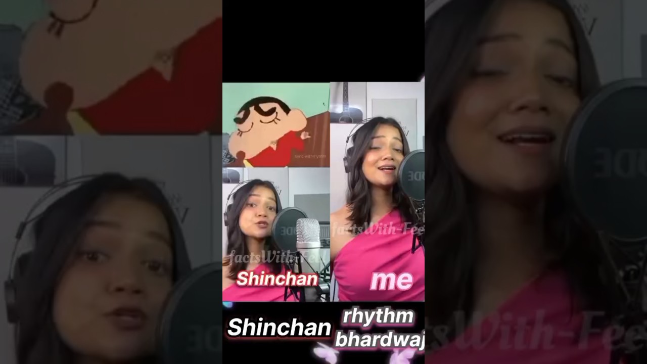 Rhythm Bhardwaj🆚shinchan🤯 shakyshaky comparison​ 