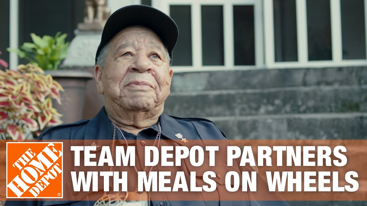 Team Depot Partners with Meals on Wheels to Serve  a Korean War Veteran | The Home Depot Foundation
