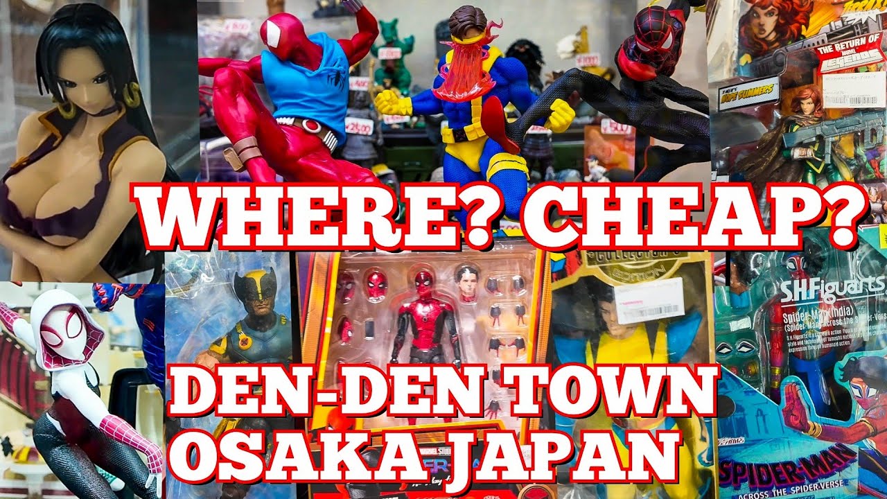 Where to Buy Marvel Action Figures in Osaka Japan 🇯🇵 | Marvel Legends, MAFEX & SH Figuarts 2026