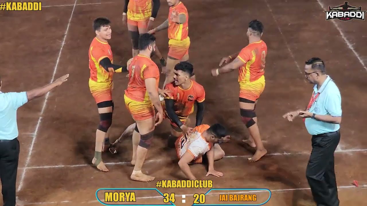 kalyan final--MORYA (SONALE) vs JAI BAJRANG (VASHIND) THANE NANDIVALI  KABADDI MATCH 2024 #kabaddi