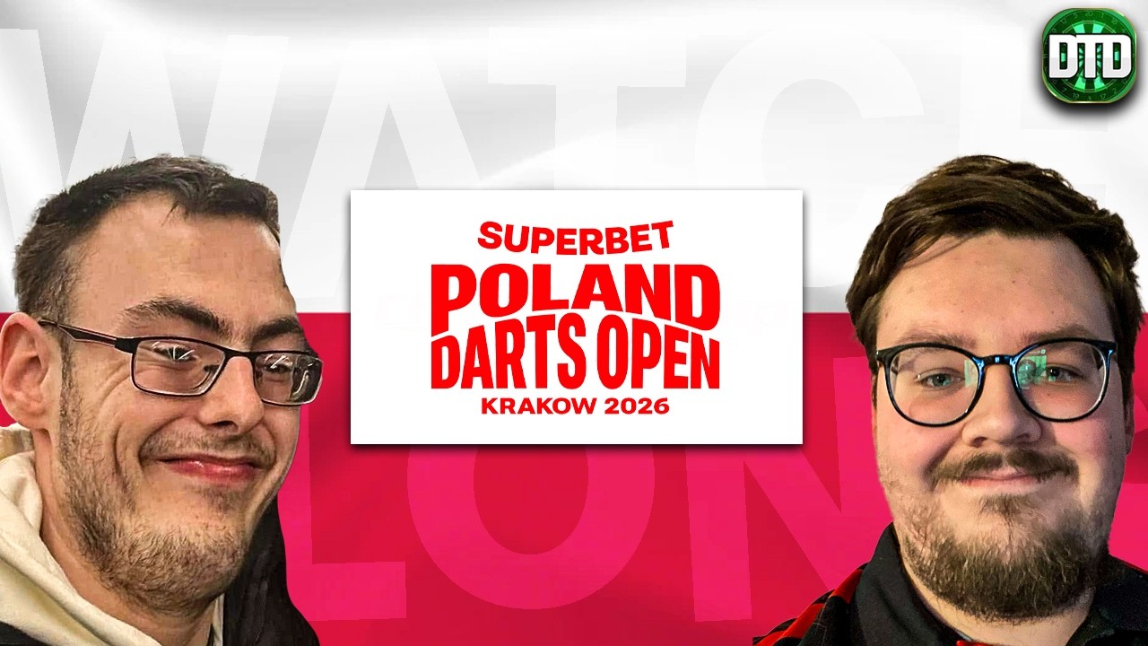 LIVE: SUPERBET POLAND DARTS OPEN DAY 1 WATCHALONG