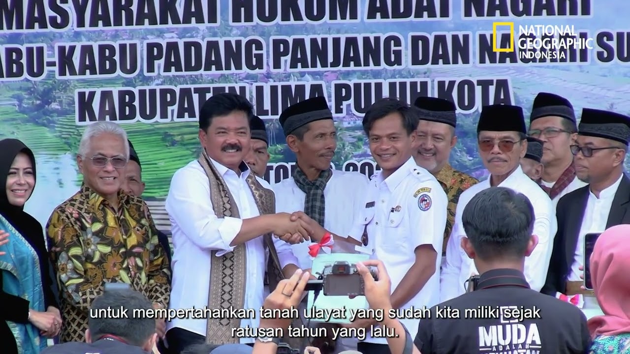 VIDEO DOKUMENTER PENDAFTARAN TANAH ULAYAT PERTAMA DI PROVINSI SUMATERA BARAT 1080P