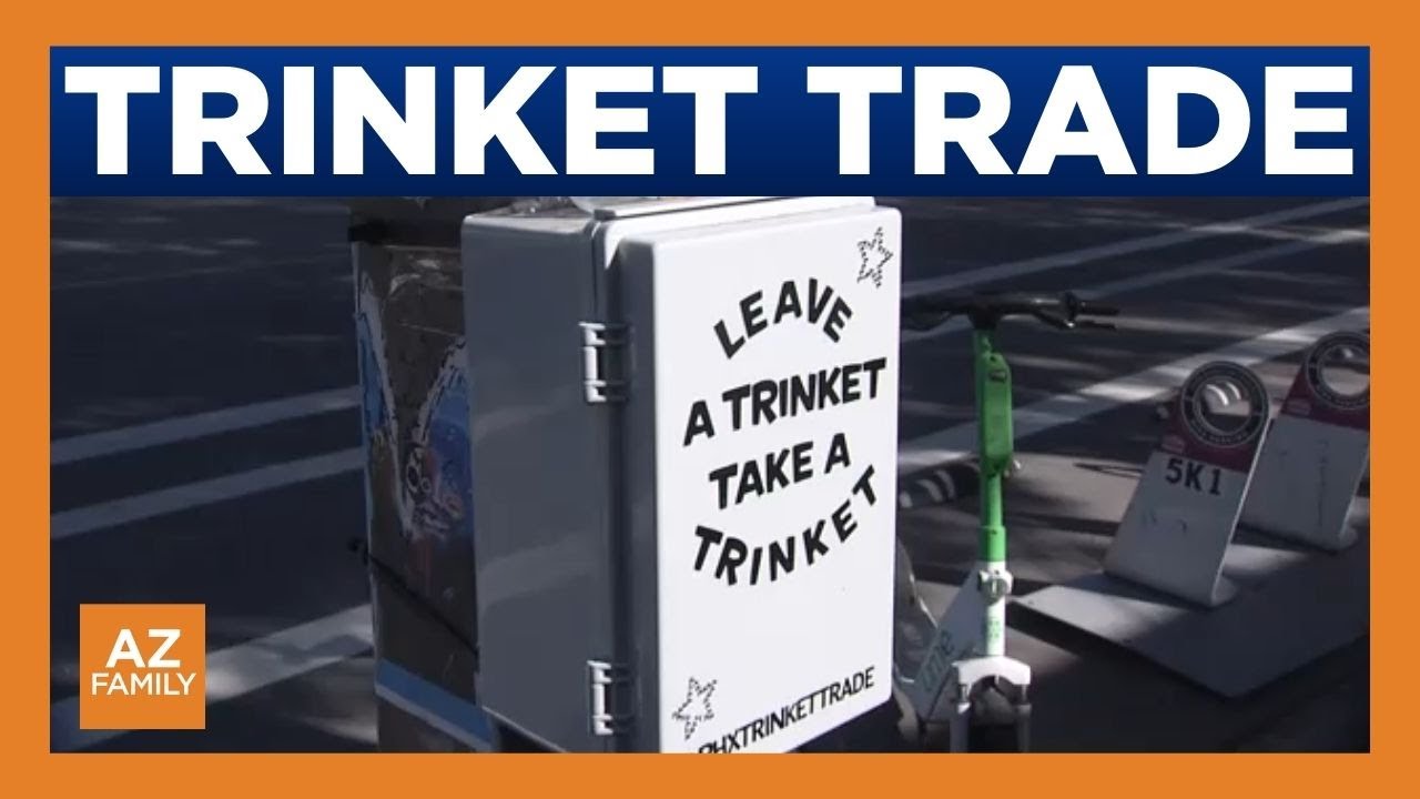 Trinket trade box draws visitors to downtown Phoenix