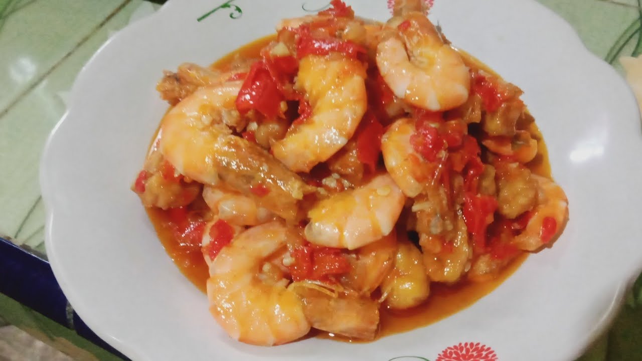 SAMBAL UDANG CAMPUR TEMPE , MASAKAN RUMAHAN YANG SELALU DI RINDUKAN