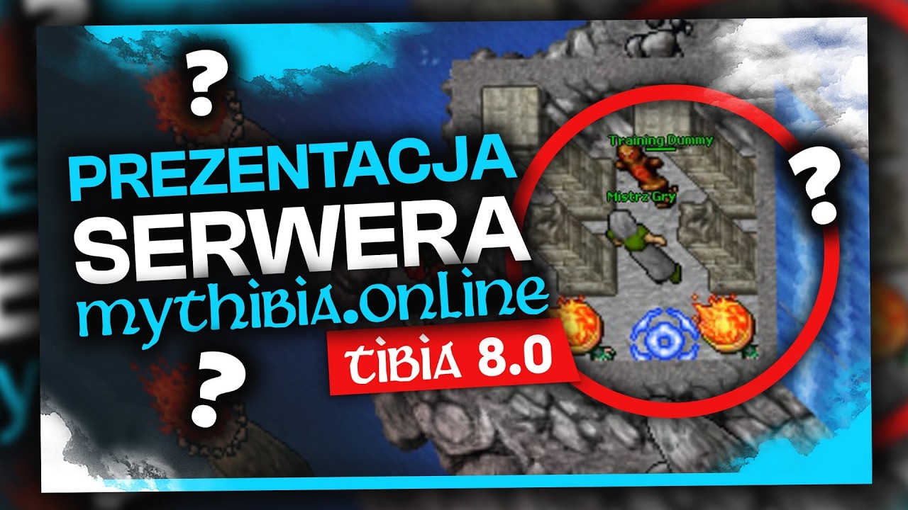PREZENTACJA SERWERA MYTHIBIA.ONLINE  TIBIA 8.0 RPG