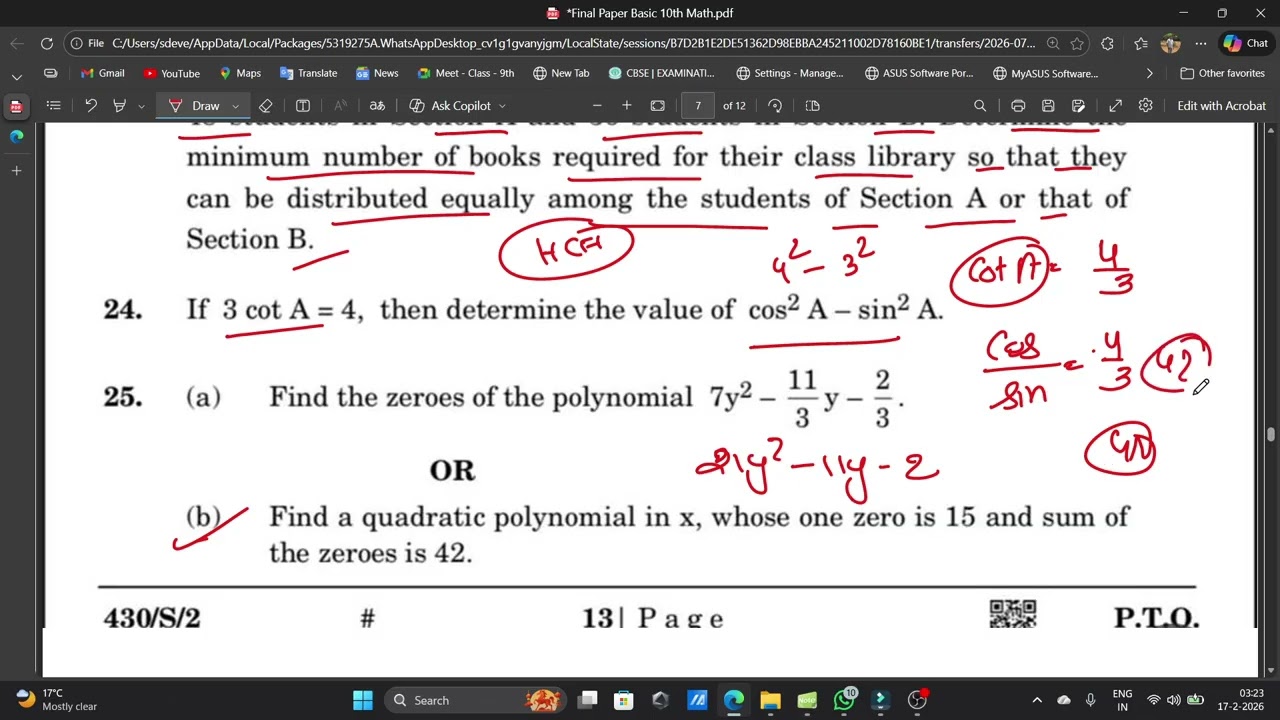 10th_Math Final_Paper_Basic