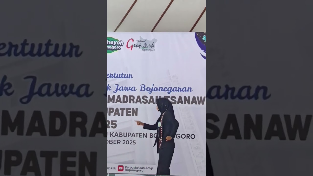 JUARA 1 LOMBA BERTUTUR KATA DIALEG JAWA DAN BOJONEGOROAN