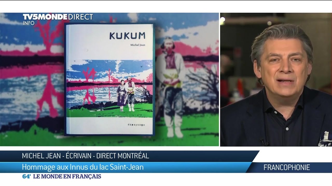 «Kukum»: Michel Jean lauréat du  Prix littéraire France-Québec