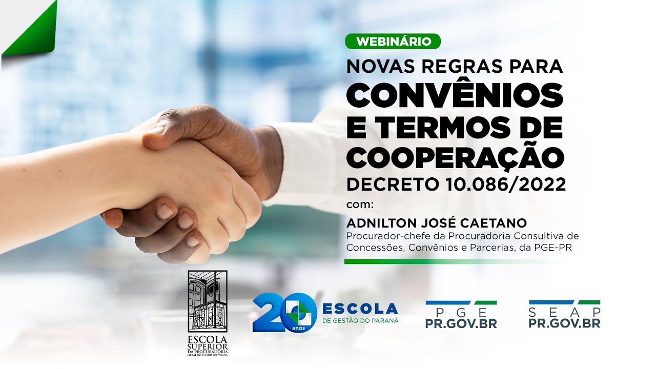 Novas Regras para Convênios e Termos de Cooperação – Decreto 10.086/2022