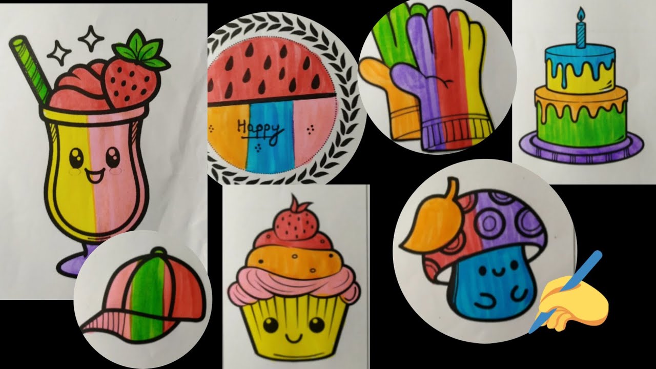 Satisfying Coloring With Me Brush Pen 🖌️ | Coloring step by step | 