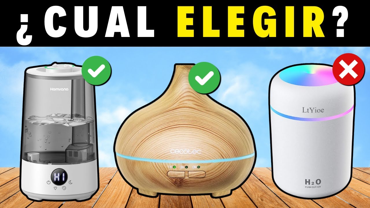 👉 Los 7 MEJORES HUMIDIFICADORES de 2025 💨💧 CALIDAD PRECIO