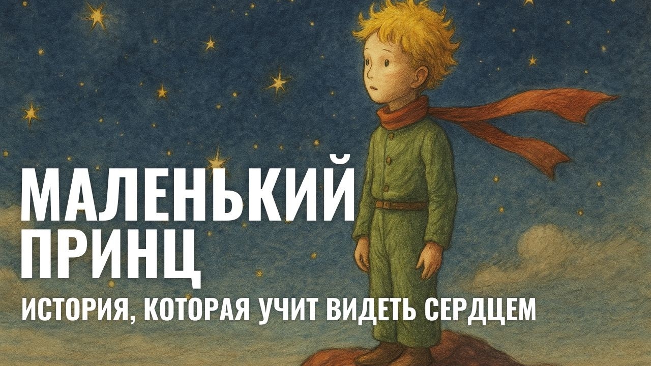 МАЛЕНЬКИЙ ПРИНЦ | Как Экзюпери Объяснил Взрослым Мир Глазами Ребёнка | Анализ Произведения