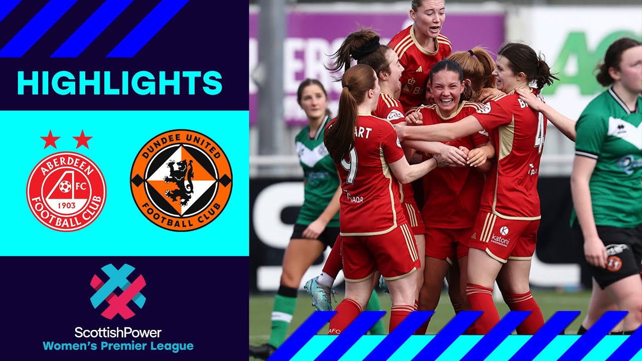 Aberdeen 4-3 Dundee United | Dons fightback from 3-1 down to defeat United | SWPL
