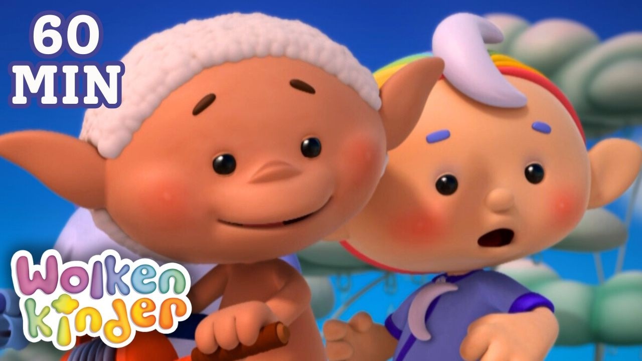 Geheimnisvoller Nebelmorgen! 🌫️🔍 | Wolkenkinder Cartoons für Kinder