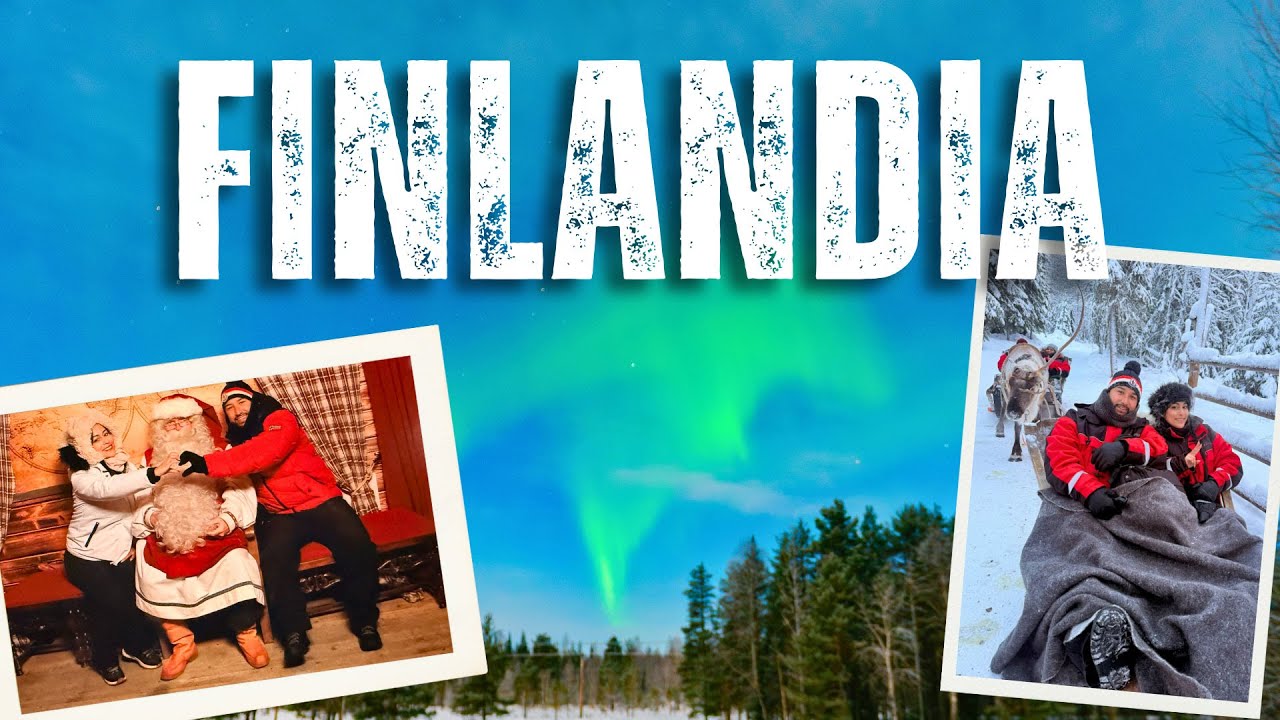 VIVIMOS LA MAGIA DE LAPONIA 🇫🇮❄️🫎 Renos, Huskies, Santa Claus y Auroras a -29°🎅🏼🧊🥶