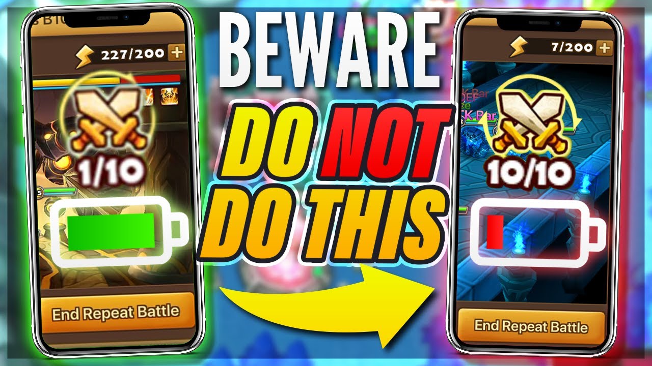 MAXIMIZE Your Runs & Battery Life! - Prevent Device OVER Heating - Repeat Battle | Auto Replay
