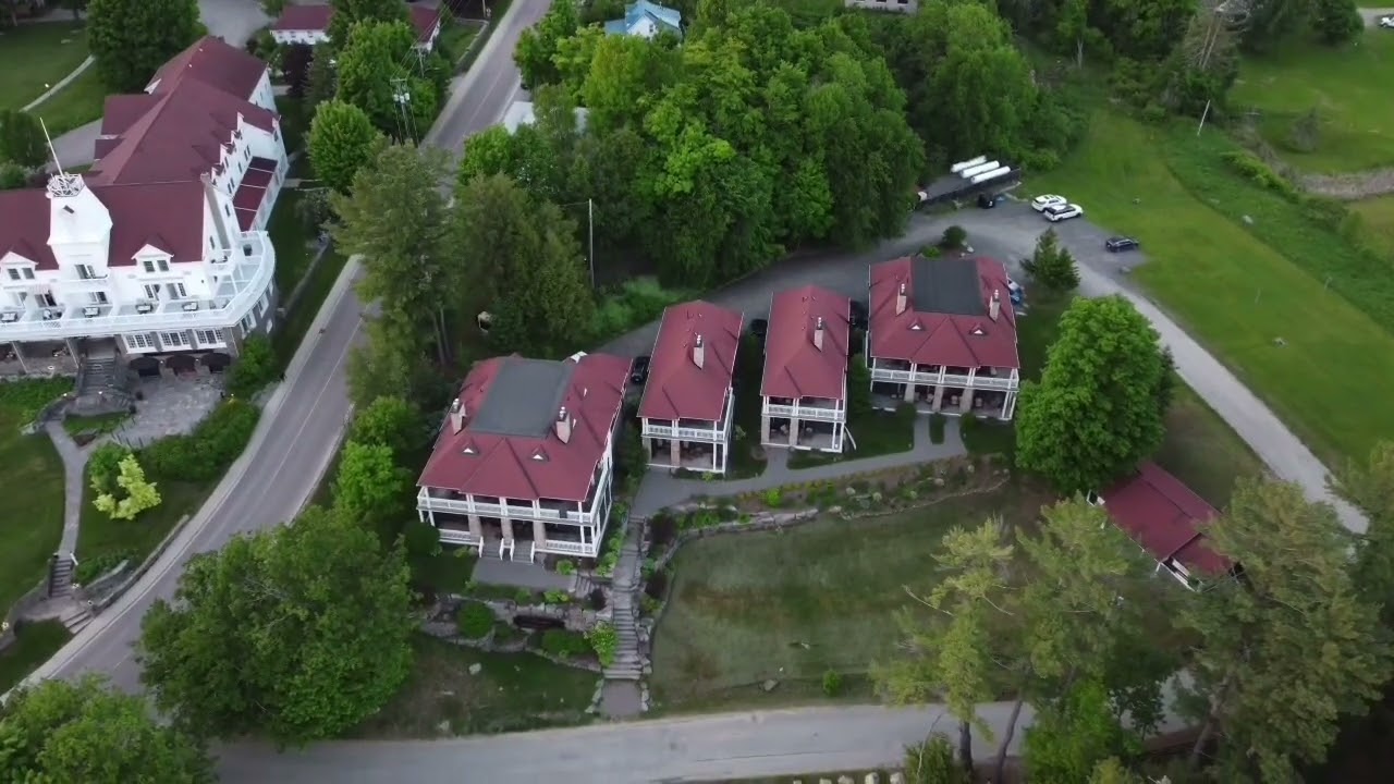 Amazing view of the Cottages at Windermere on Lake Rosseau Muskoka