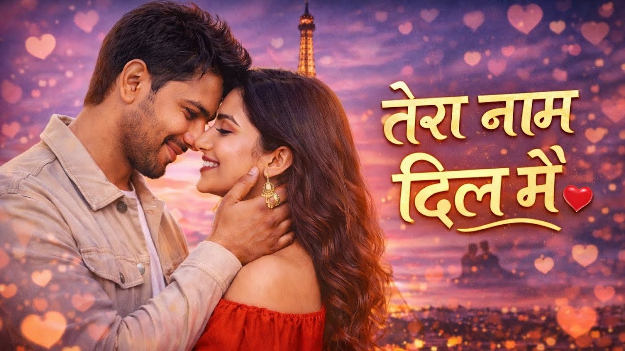 Tera Naam Dil Mein ❤️ | New Romantic Hindi Song 2026 | Heart Touching Love Song