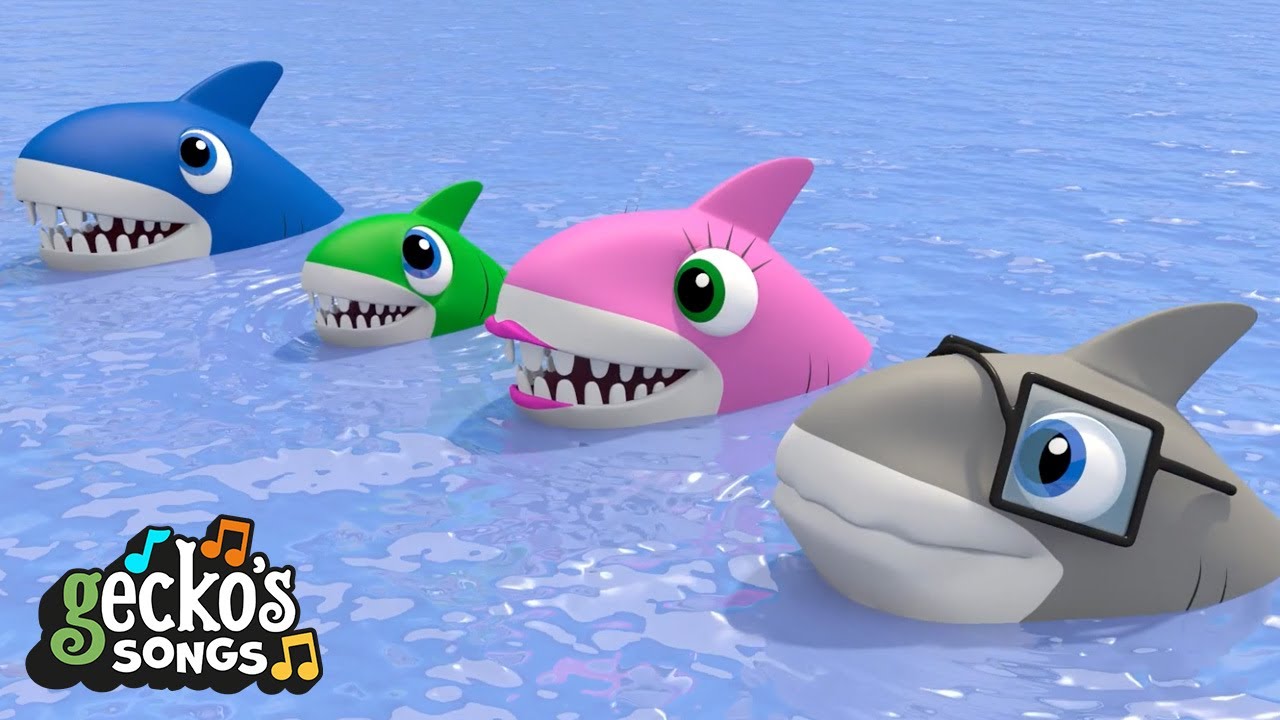 BABY TRUCK vs BABY SHARK!｜Gecko's Garage Songs｜Kids Songs｜Trucks for Kids