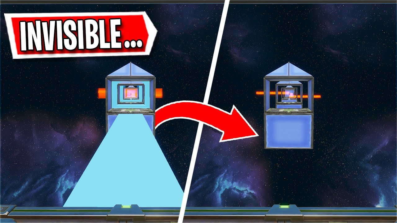 Playing the INVISIBLE Deathrun Map... *SO COOL* (Fortnite Creative)