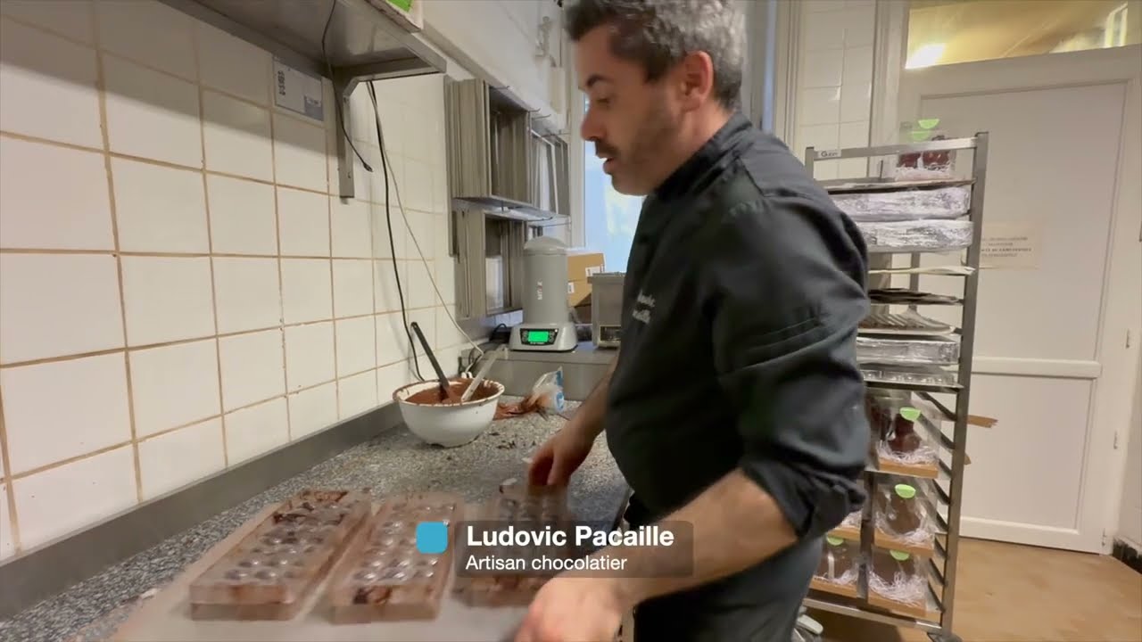 Chocolat de P&acirc;ques de Ludovic Pacaille : immersion chez l&rsquo;artisan chocolatier