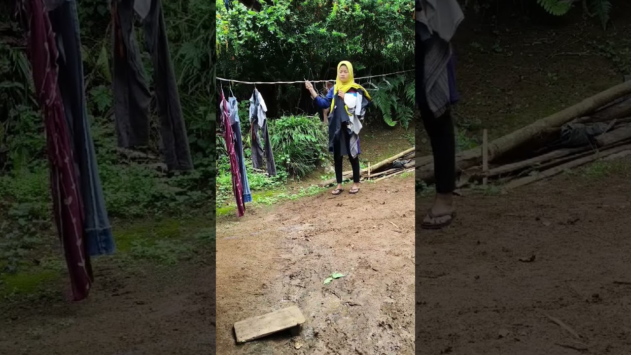 Hujan deras di sertai petir di sore hari 🥹🥶