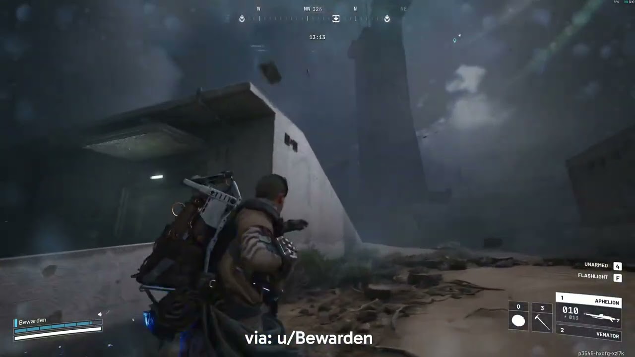 Mysterious UFOs have been spotted in ARC Raiders during the Hurricane map condition. #arcraiders