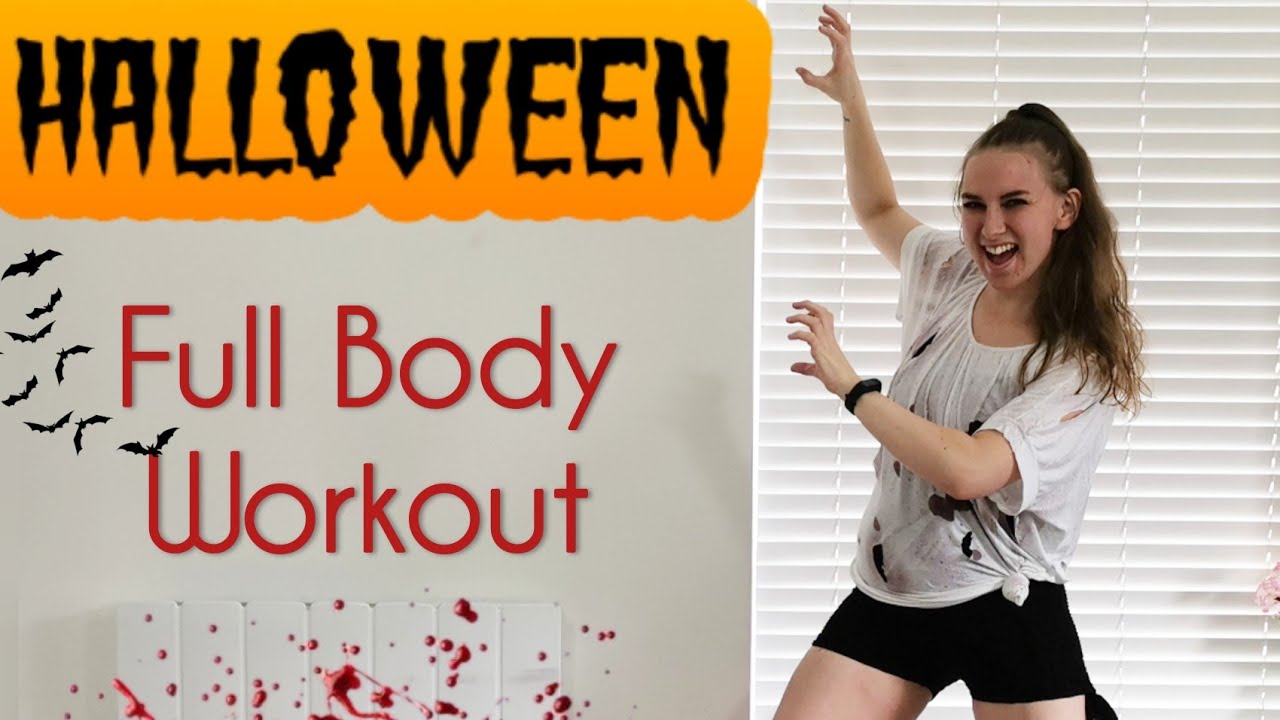 HALLOWEEN  INSPIRED FULL BODY WORKOUT!! || NO Equipment!