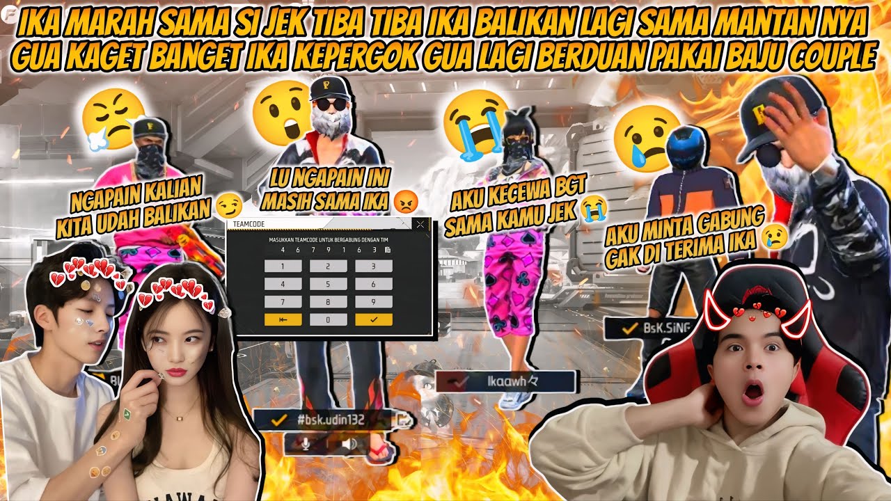 KAGET BANGET TIBA-TIBA IKAA KECIDUK BERDUA AN LAGI SAMA MANTAN NYA SI JEK PANAS LANGSUNG AJAK 2 VS 2