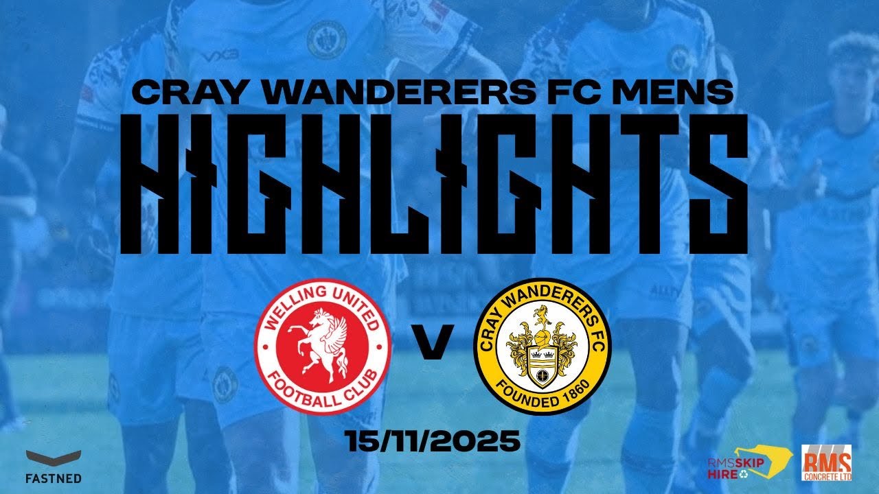 HIGHLIGHTS: Welling United 0-2 Cray Wanderers 
