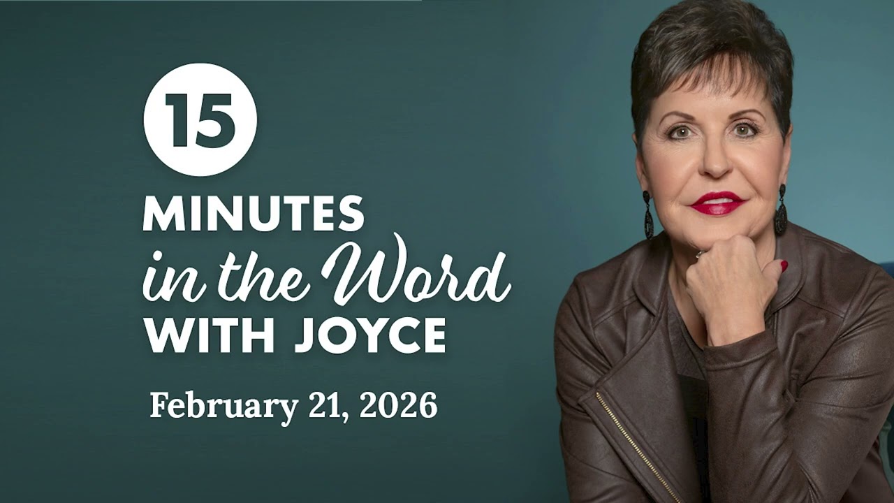 Philippians - Pt 7 | 15 Minutes in the Word with Joyce Meyer