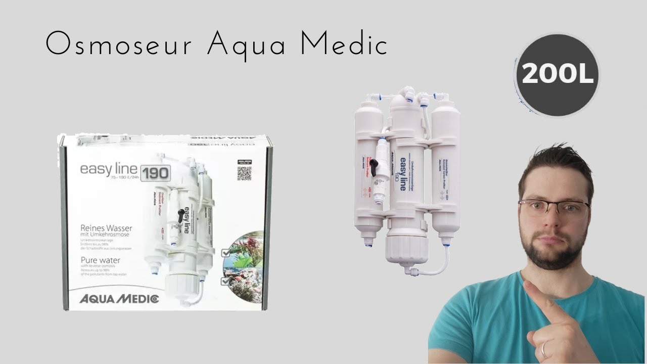 Comment installer un osmoseur Aqua Medic