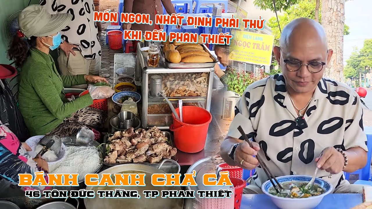 Bánh Canh Chả Cá Phan Thiết ăn hết phải kêu thêm bánh mì chấm nước lèo mới đã nư !