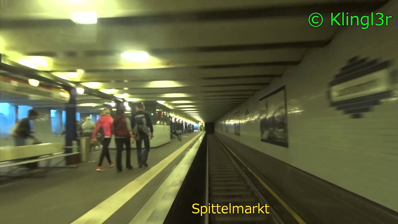 U-Bahn Berlin - Führerstandsmitfahrt Gleisdreieck - Pankow U2