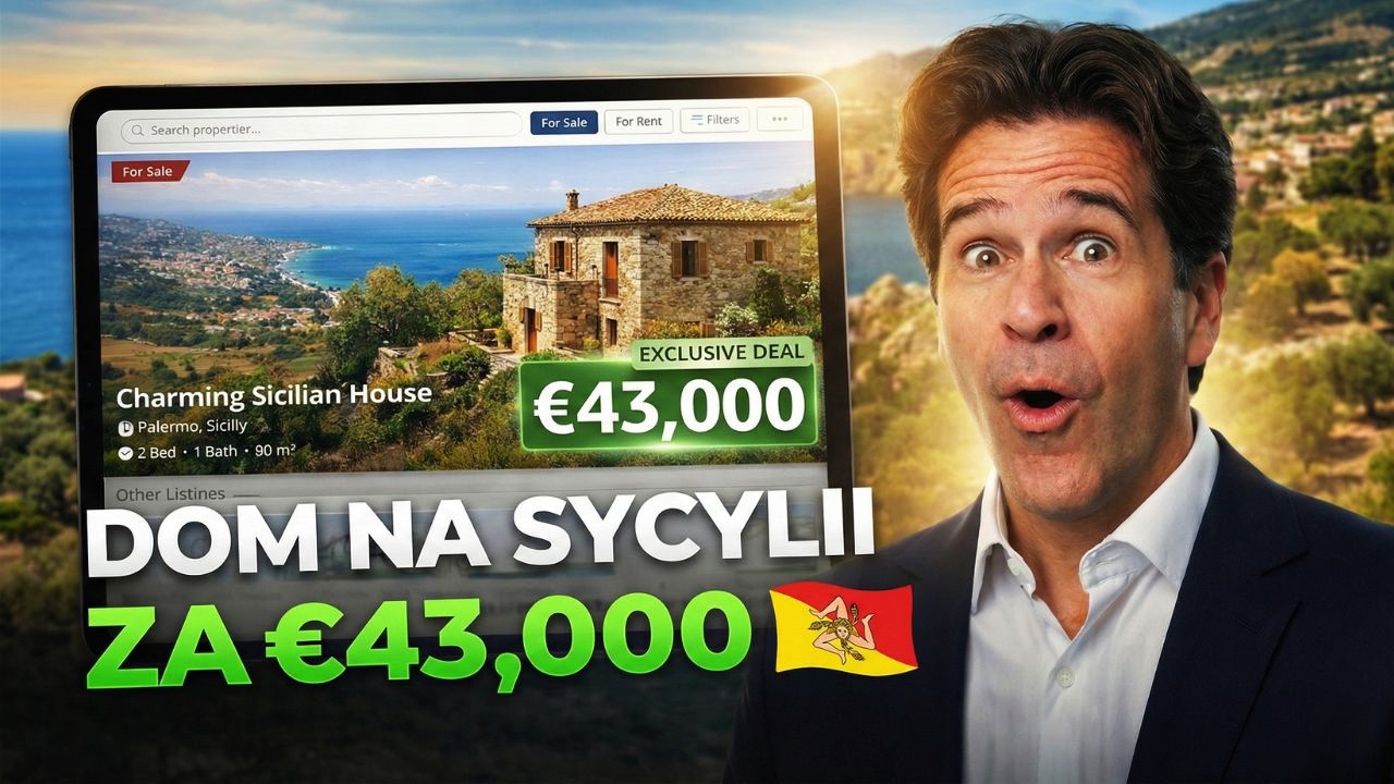 NIERUCHOMOŚĆ na SYCYLII za 43 000€? | TOP 4 Najlepsze regiony