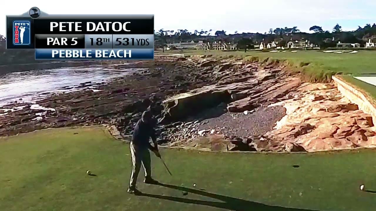 Pebble Beach 18th Hole for Pete